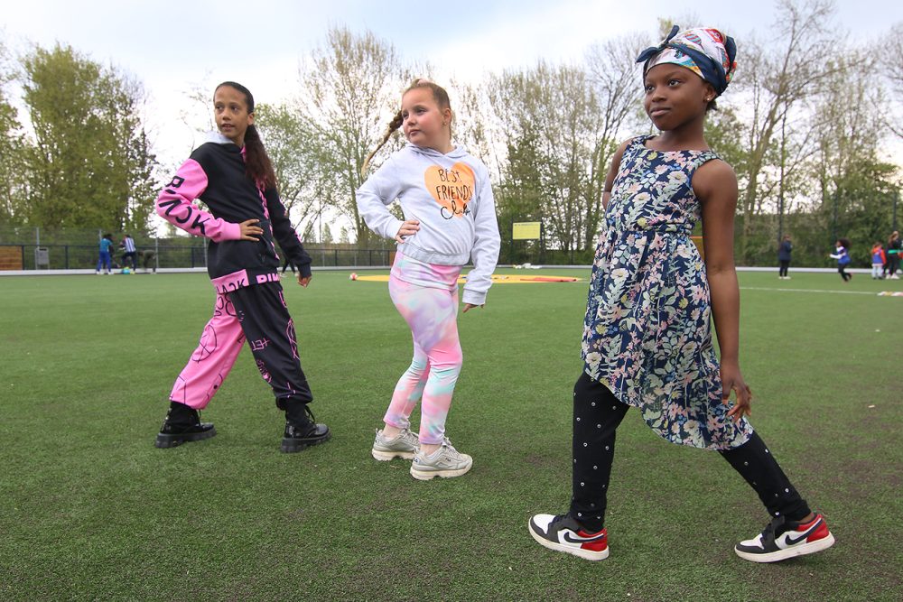 Dansen op een Cruyff Court